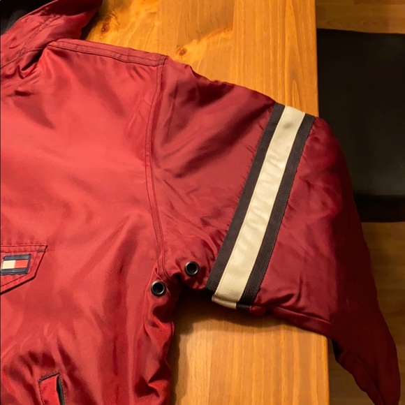 Tommy Hilfiger Jeans Pullover Coat Hooded Lined - Picture 3 of 8